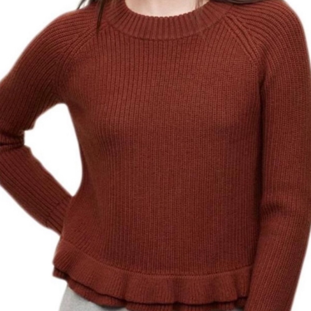 Aritzia Wilfred Jonnie Merino Wool Sweater